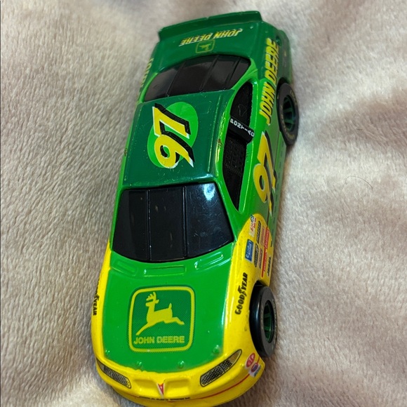 Vintage 1997 Racing Champions NASCAR #97 Chad Little John Deere Toy Race Car - Picture 10 of 13
